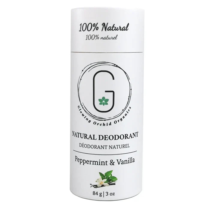 Glowing Orchid Deodorant,  Peppermint & Vanilla Deodorant