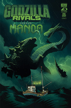 Godzilla Rivals: Vs. Manda Cover A (Lawrence) *RELEASE DATE: 7/31/24* *(DH Q1)*