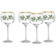 Holiday™ 4-piece Wine Glass Set