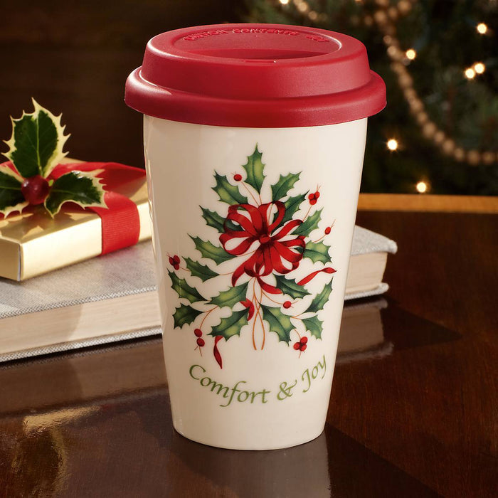 Holiday® Comfort & Joy Thermal Travel Mug