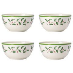Holiday™ Melamine 4pc All Purpose Bowl Set