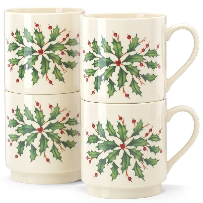 Hosting the Holidays™ 4pc Stackable Mug Set