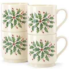 Hosting the Holidays™ 4pc Stackable Mug Set