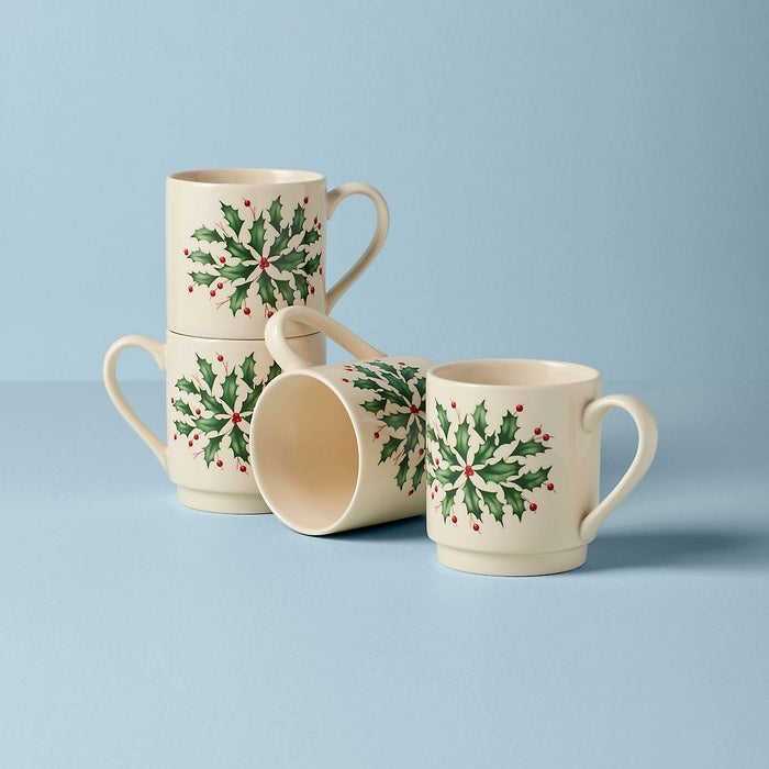 Hosting the Holidays™ 4pc Stackable Mug Set