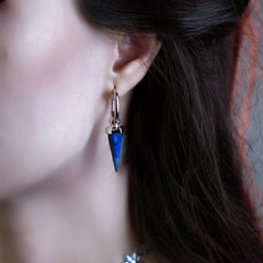 CRYSTAL PRISMATIC EARRINGS