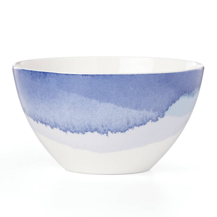 Indigo Watercolor Stripe™ All-Purpose Bowl