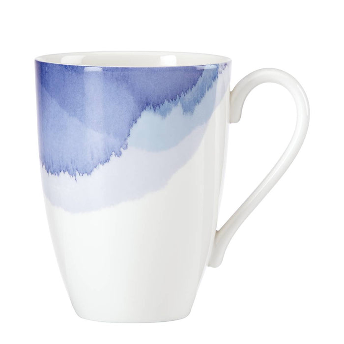 Indigo Watercolor Stripe™ Mug