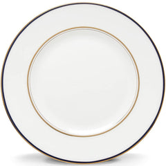 Library Lane Navy 10.75" Dinner Plate