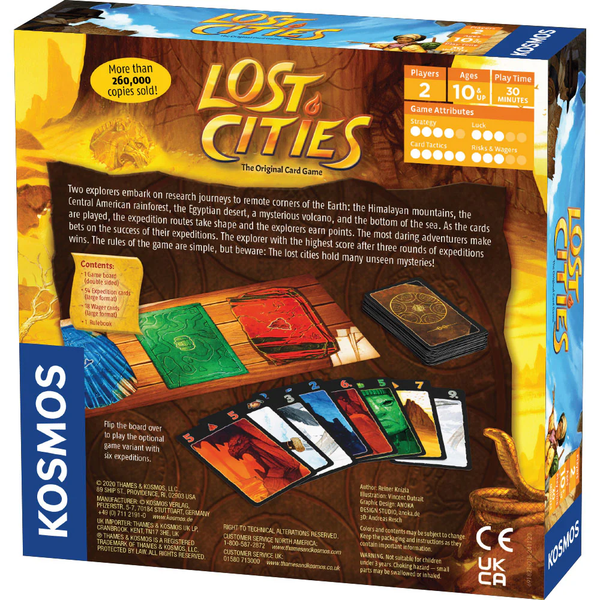 LOST CITIES: THE CARD GAME