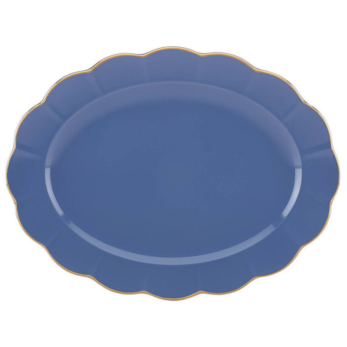 Marchesa Shades of Blue™ 16" Oval Platter