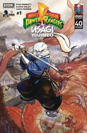 MIGHTY MORPHIN POWER RANGERS USAGI YOJIMBO #1 CVR C CULLUM *RELEASE DATE: 10/9/24* *(DH P1)*