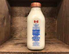 Miller's Dairy 10% Cream, 1L GLASS Bottle