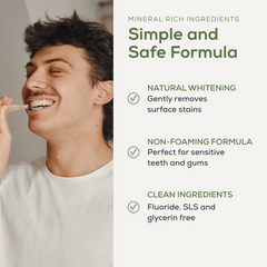 Whitening Mineral Toothpaste Powder - Tea Tree