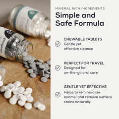 Natural Toothpaste Tablets - Activated Charcoal