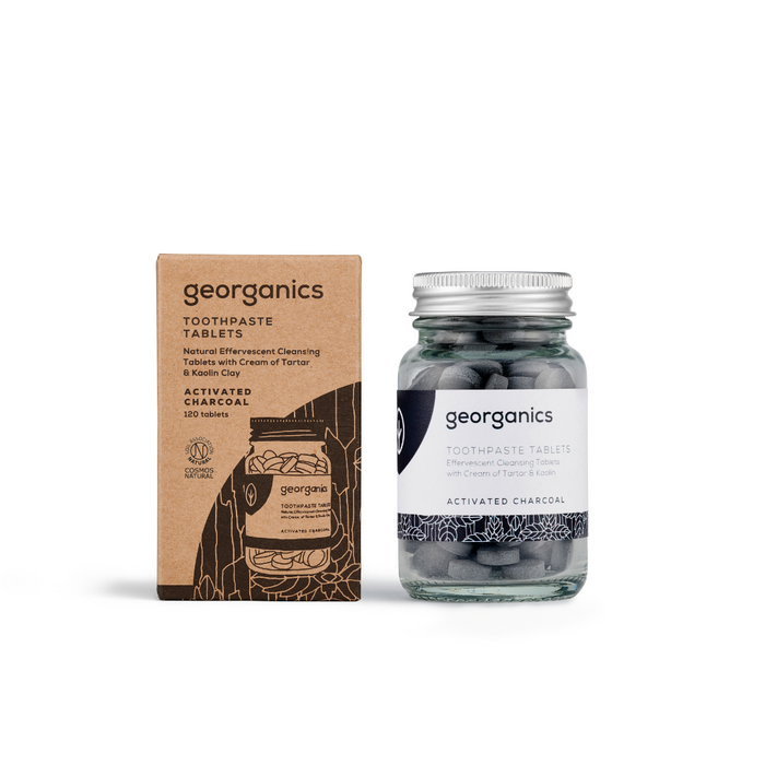 Natural Toothpaste Tablets - Activated Charcoal