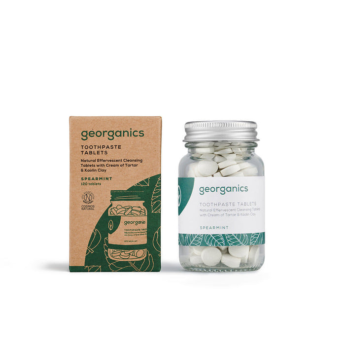 Natural Toothpaste Tablets - Spearmint
