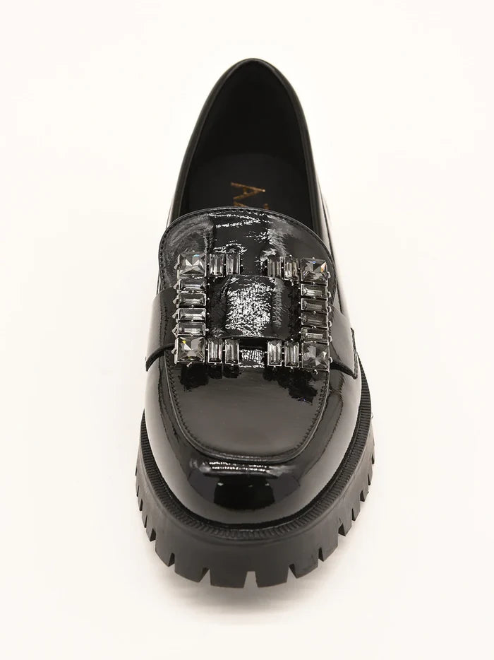 MOCASIN AZAREY NEGRO CHAROL