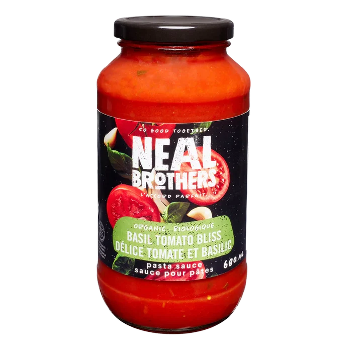 Neal Brothers Organic BASIL TOMATO BLISS Pasta Sauce