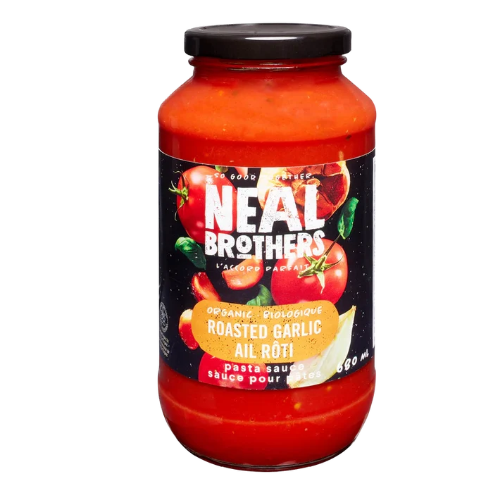 Neal Brothers Organic ROASTED GARLIC Pasta Sauce