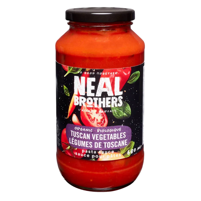 Neal Brothers Organic TUSCAN VEGETABLE Pasta Sauce