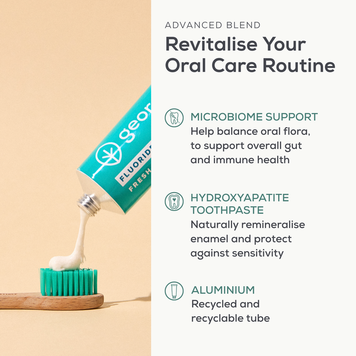 Prebiotics & Probiotics with Hydroxyapatite Toothpaste - Fluoride Free
