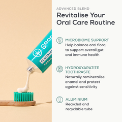 Prebiotics & Probiotics with Hydroxyapatite Toothpaste - Fluoride Free
