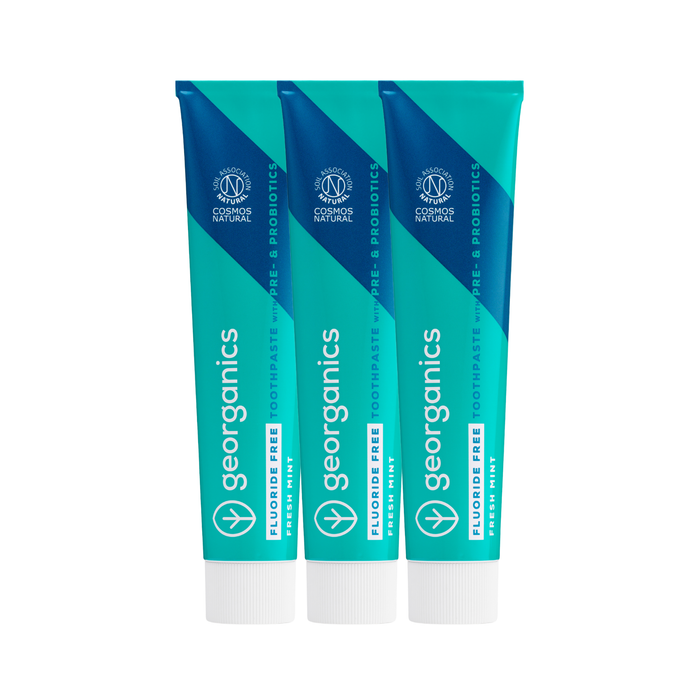 NEW - Prebiotics & Probiotics with Hydroxyapatite Toothpaste - Fluoride Free