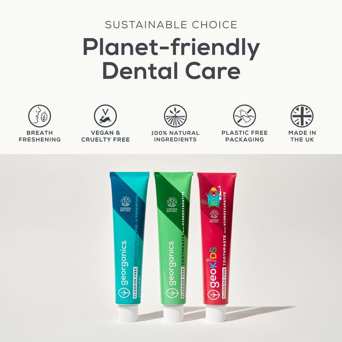 Hydroxyapatite Toothpastes - Fluoride-Free