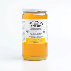 Nith Valley Apiaries RAW Wildflower Honey 1KG JAr