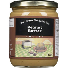 Nuts to You Peanut Butter, Smooth 500g