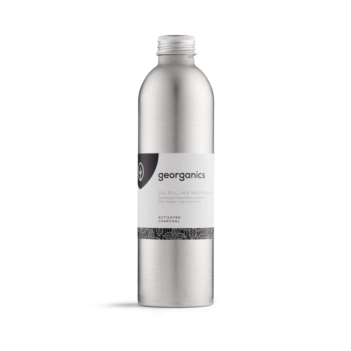Oil Pulling Mouthwash - Activated Charcoal