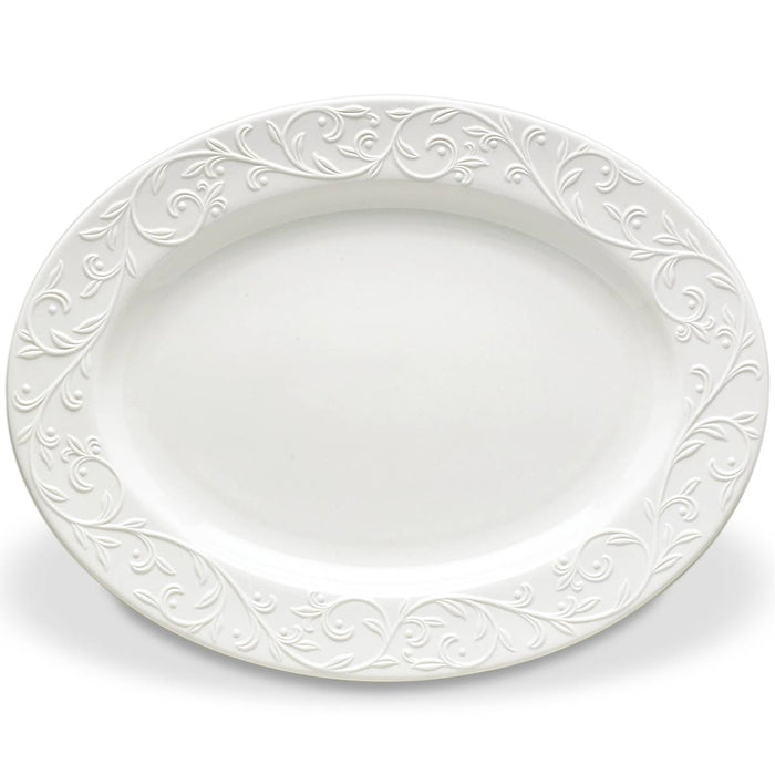 Opal Innocence Carved™ 16" Oval Platter