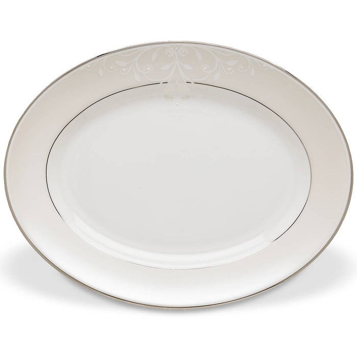 Opal Innocence Scroll™ 13" Oval Platter