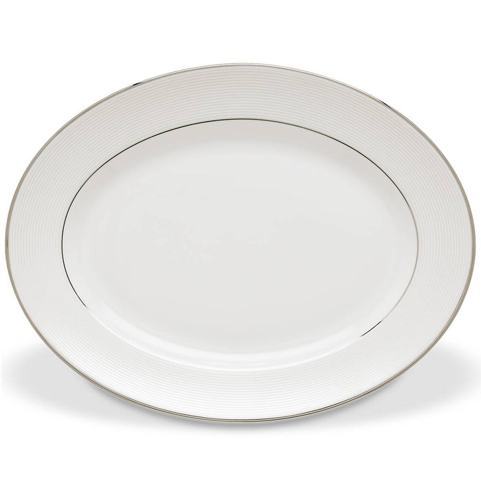 Opal Innocence Stripe™ 13" Oval Platter