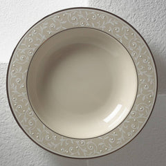 Pearl Innocence™ Rimmed Bowl