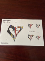 Plaid Tech Stickers