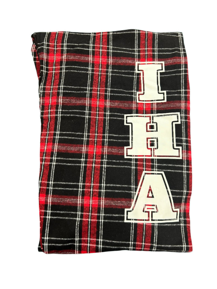 Red and Black Plaid PJ Pants