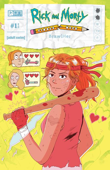 RICK AND MORTY PRESENTS FINALS WEEK BRAWLHER #1 (OF 5) CVR A BECK KUBRICK *RELEASING 4/17/24*  *(DH G7)*