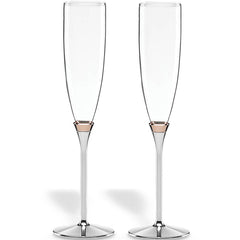 Rosy Glow™ 2-piece Champagne Flute Set