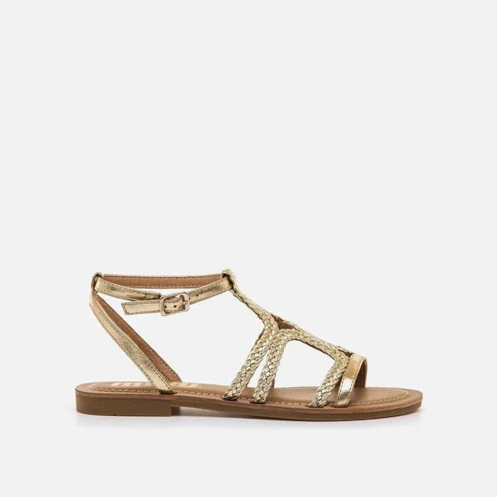 SANDALIA ROMANA MUSTANG TATIANA ORO 56414