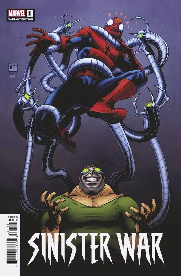 SINISTER WAR #1 1:25 FERREIRA VARIANT *(DH D1)* *(DH N3)*