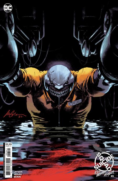 SUICIDE SQUAD KILL ARKHAM ASYLUM #5 (OF 5) CVR C RAFAEL ALBUQUERQUE CARD *(DH T2)* STOCK VAR (MR)
