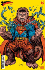 SUPERMAN #13 CVR F MARIA WOLF APRIL FOOLS BEPPO THE SUPER MONKEY CARD STOCK VAR (HOUSE OF BRAINIAC) *RELEASING 4/17/24* (DH S1)