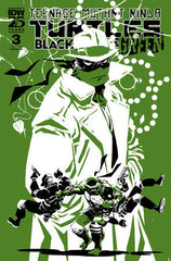 Teenage Mutant Ninja Turtles: Black, White, and Green #3 Variant B (Rossmo) *RELEASE DATE: 7/31/24* *(DH Q1)* *(DH Z1)*