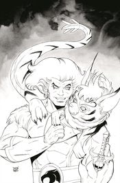 THUNDERCATS #3 CVR ZB 11 COPY INCV MOSS SNARF B&W VIRGIN *(DH F1)* *(DH J4)*