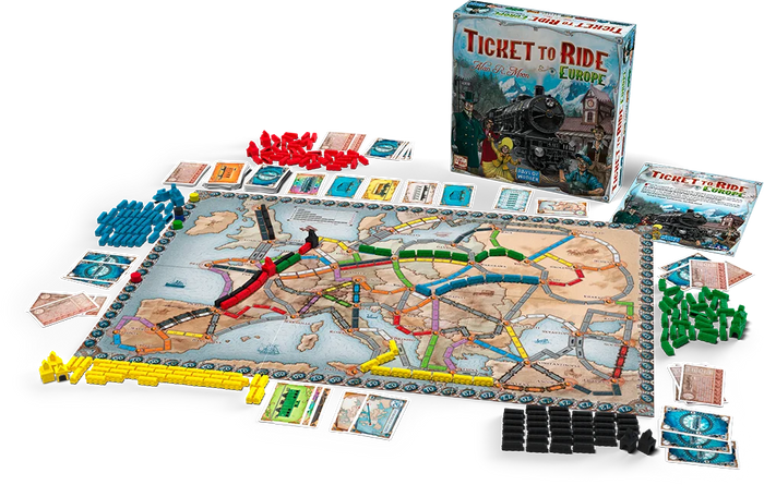 TICKET TO RIDE EUROPE EN