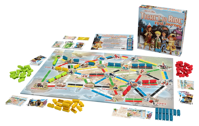 TICKET TO RIDE EUROPE FIRST JOURNEY