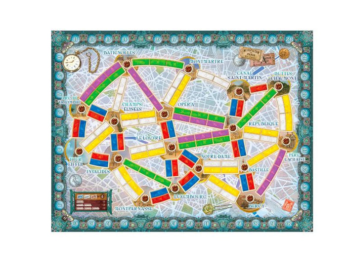 TICKET TO RIDE PARIS EN