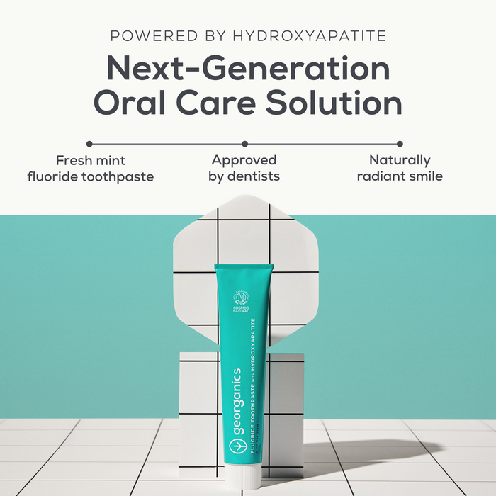 Hydroxyapatite Toothpaste - Mint - Fluoride