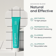 Hydroxyapatite Toothpaste - Mint - Fluoride
